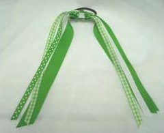 Ponytail Streamers - Apple Green