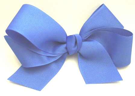 Basic Girls Hair Bow with Tails