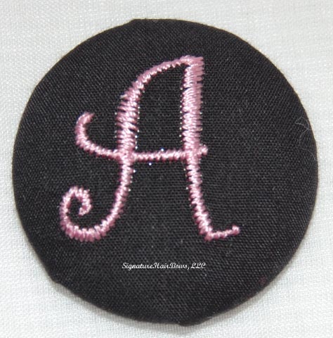 Button Ponytail - Black