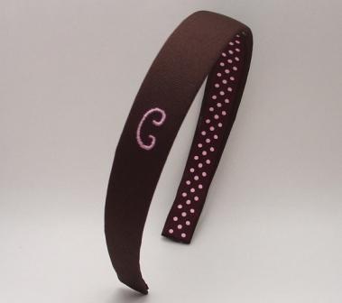 Monogrammed Headbands