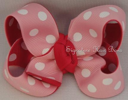 Sugar 'n Spice Double Dots Bow