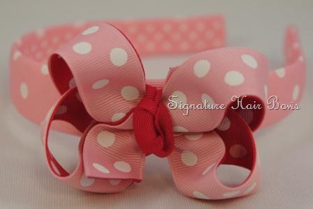 Sugar 'n Spice Double Dots Headband