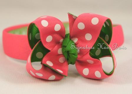 Spring Fling Double Dots Headband