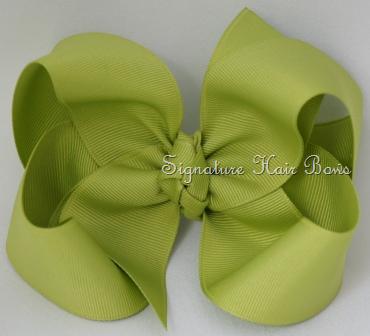lemongrass hair bow