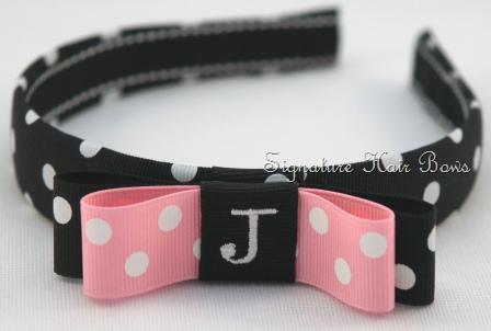 Tres Chic Tuxedo Bow Headband