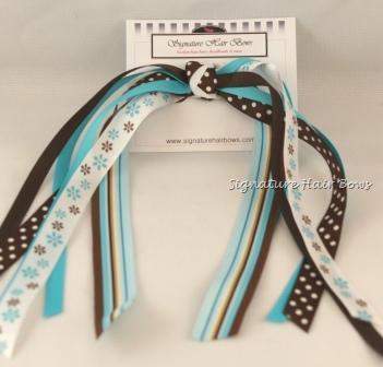 Sand and Sea Ponytail Streamers