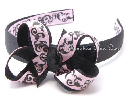 Signature Swirl Headband with Bow