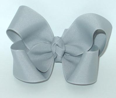 silver hair bow