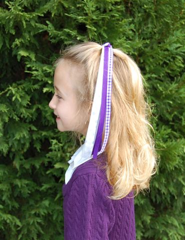 ponytail streamers for big girls