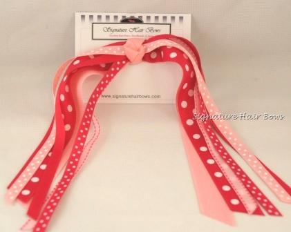Ponytail Streamers - Sugar 'n Spice