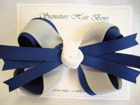 Medium Team Spirit Layered Bow