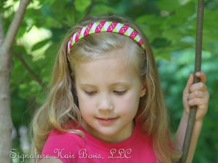 woven ribbon headband