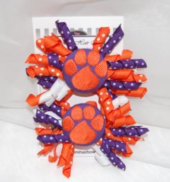 Clemson Korkers Pigtail Set