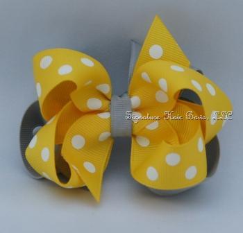 Modern Sunshine Layered Bow - Toddler