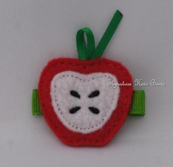 Red Apple Felt Clippy