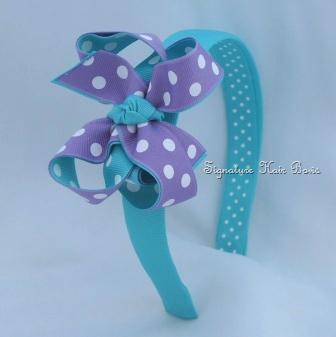 Grape Splash Signature Headband