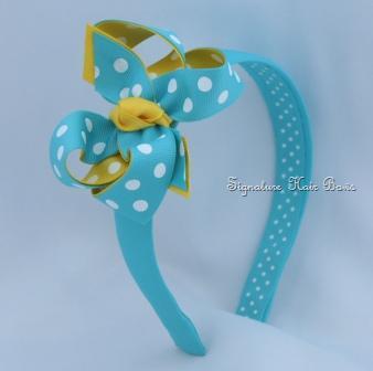 Bright Sunshine Signature Bow Headband