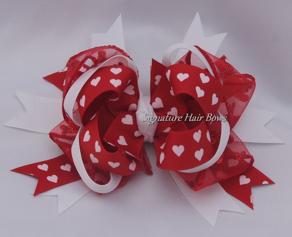 Hearts, Sparkles, and Spikes Valentines Super Bow