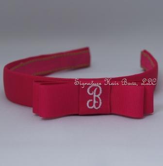 Kelly's Kids Shocking Pink Signature Hedband