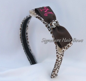 Go Wild Leopard Tuxedo Headband