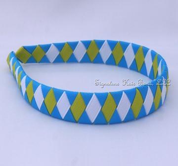 Lime Twist Woven Headband