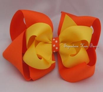 Bright Sunshine Layered Bow