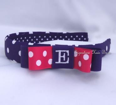 Berrylicious Tuxedo Bow Headband