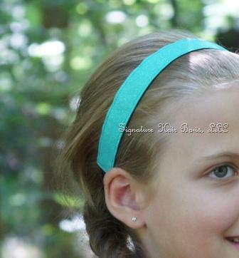 No-slip Sports Headband - Aqua Sparkle