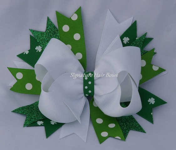 St. Patrick's Day Hair Bow