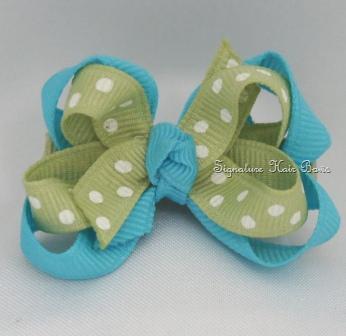 Under the Sea Layered Baby Bow