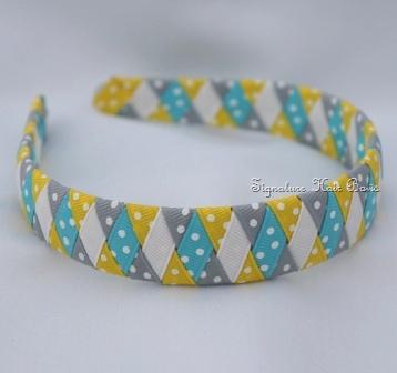 Rasberry Truffle Woven Headband