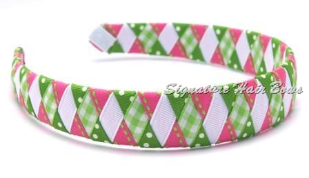 Watermelon Prints Woven Headband